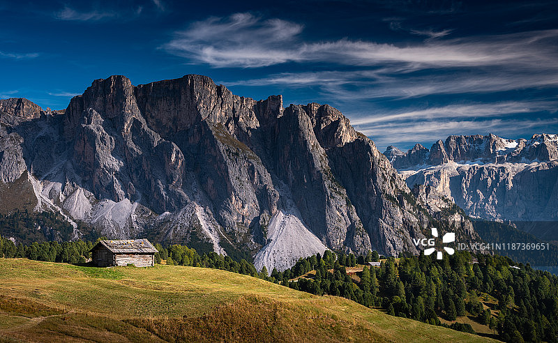 意大利多洛米蒂欧洲阿尔卑斯山图片素材