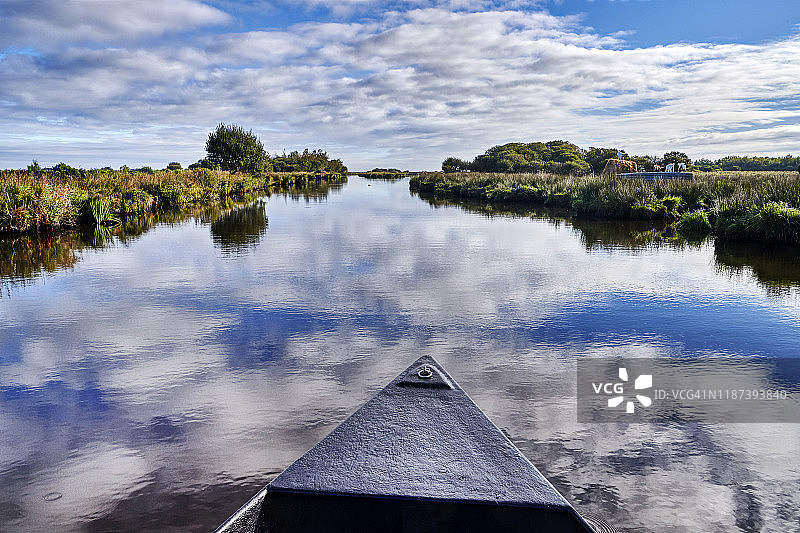 布里埃尔湿地自然公园，法国图片素材