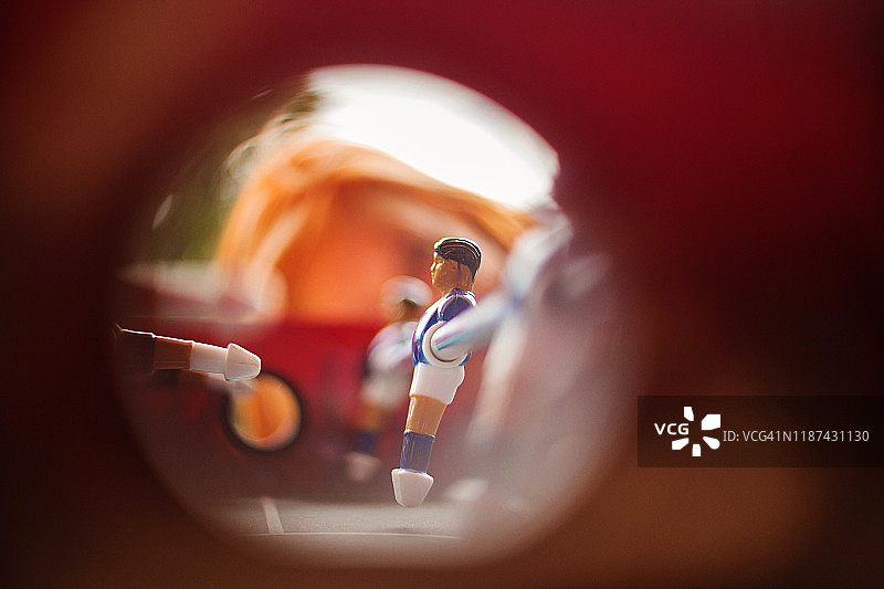 桌上足球比赛球员图片素材