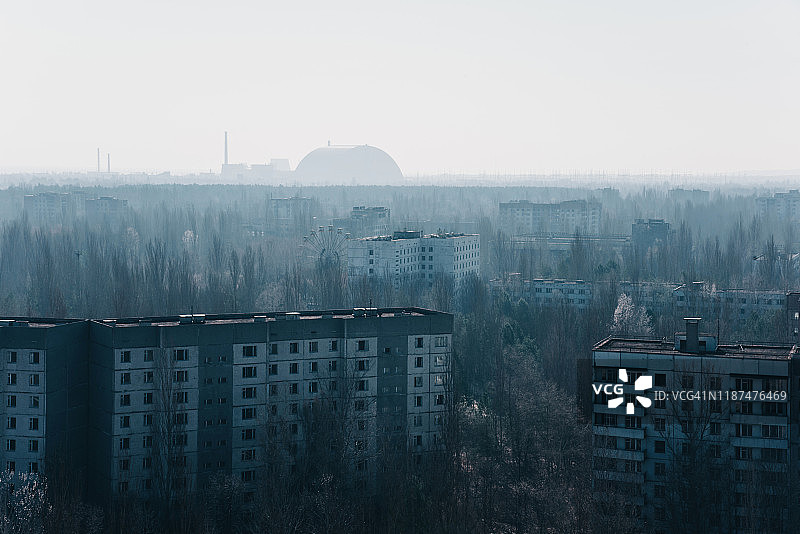 乌克兰切尔诺贝利隔离区图片素材