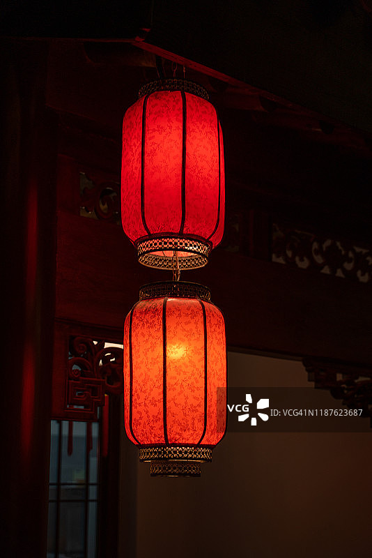 中国传统灯笼装饰图片素材