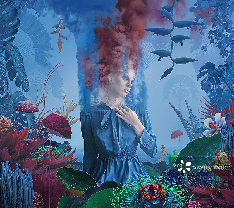 融化的美丽图片素材