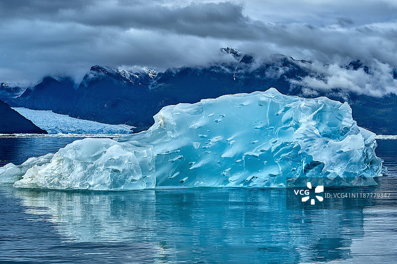 智利圣拉斐尔湖国家公园图片素材