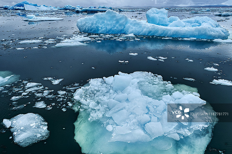 智利圣拉斐尔湖国家公园图片素材
