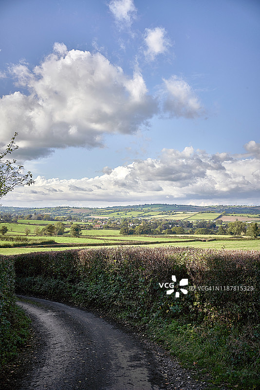 单车道图片素材