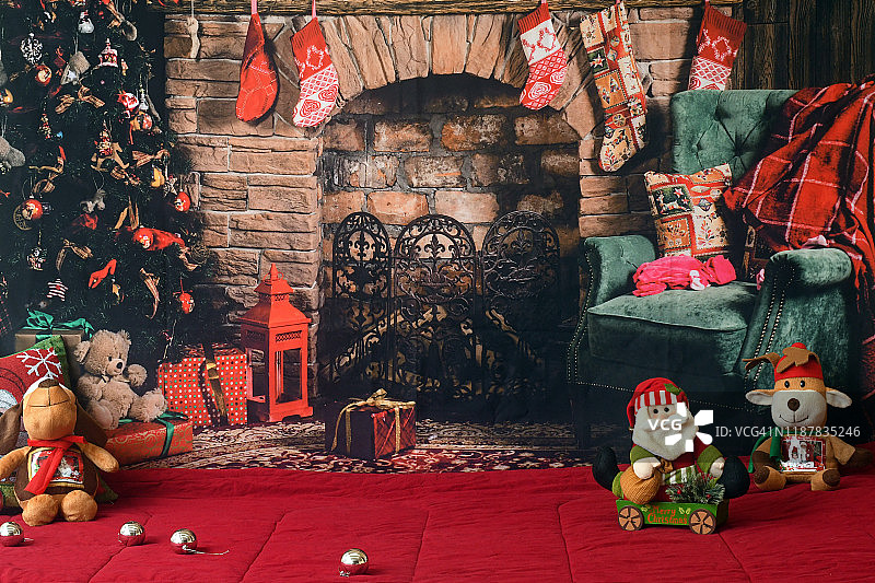 圣诞节的时候图片素材