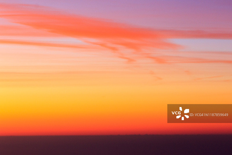 阿连特茹的壮丽日落图片素材