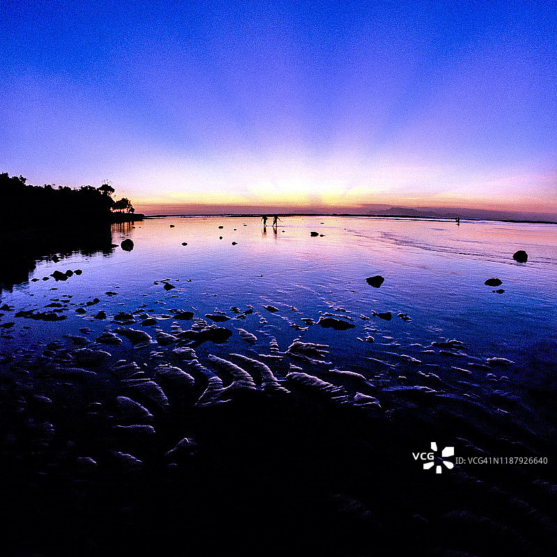 印度尼西亚东爪哇日落图片素材