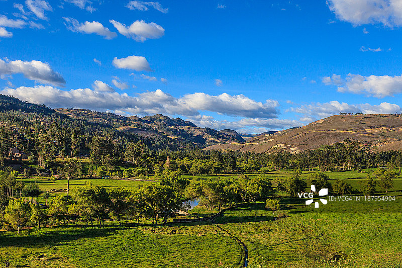 卡哈马卡地区乡村风光图片素材