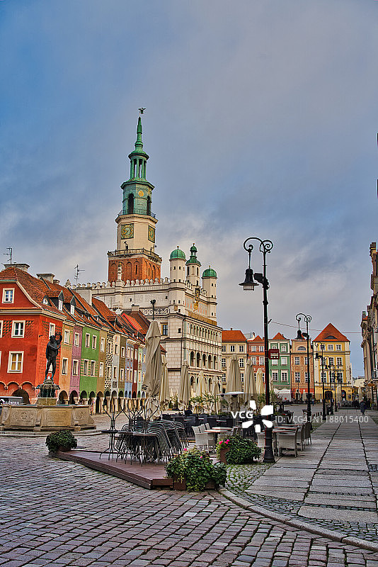 波兹南市政厅图片素材