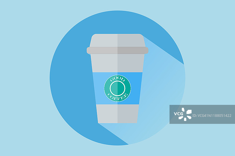 咖啡杯插画图片素材