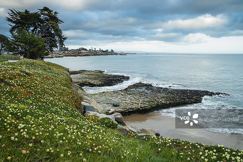 圣克鲁斯海岸图片素材