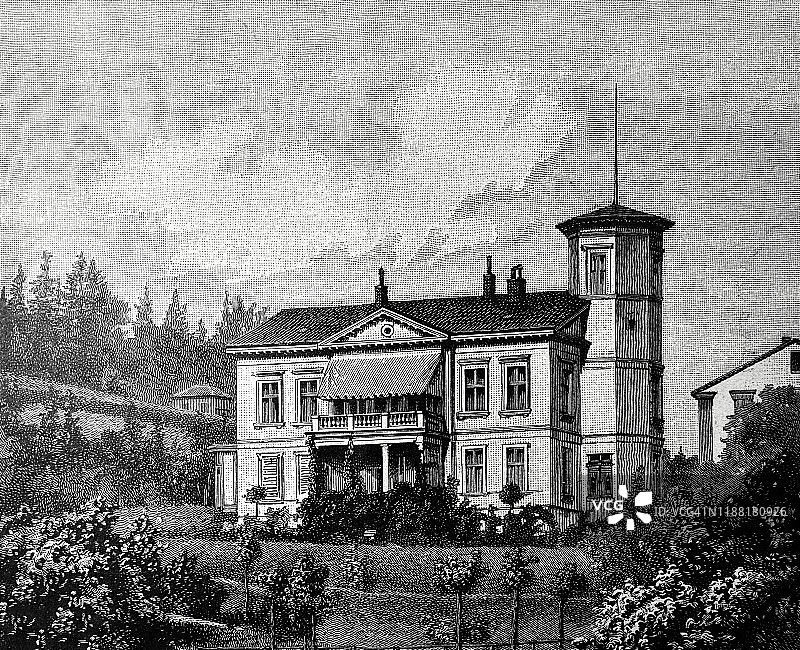 19世纪的房屋图片素材