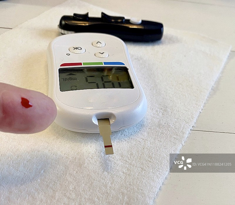 血糖测试图片素材