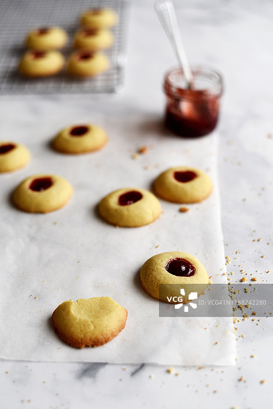 制作指纹饼干图片素材