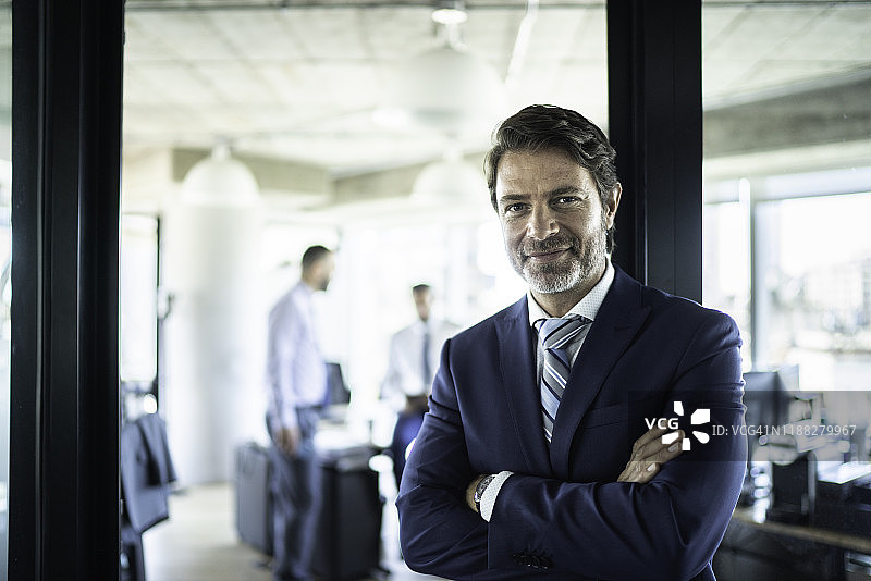 自信的商人图片素材