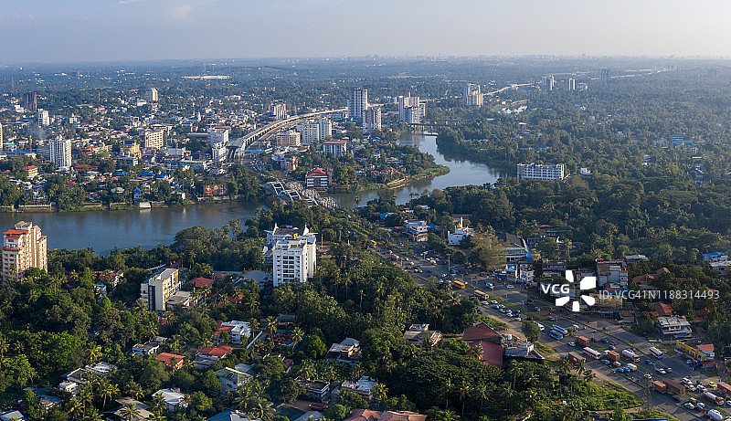 Aluva Marthandavarma大桥及周边图片素材