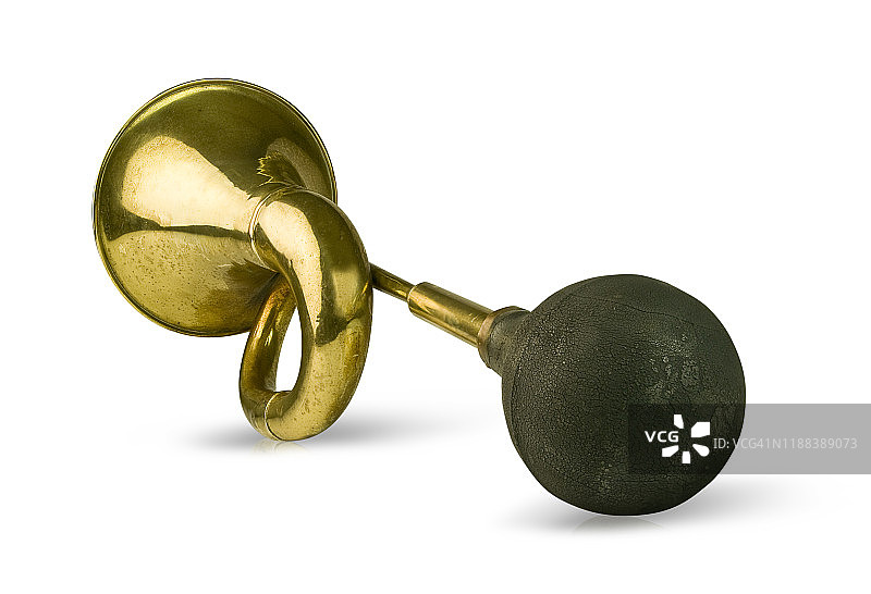 黄铜汽车喇叭图片素材