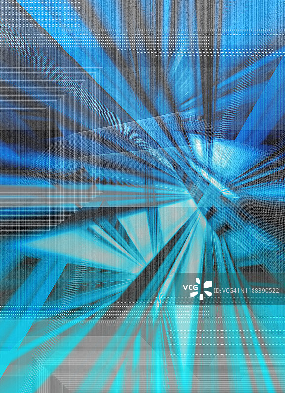 蓝色数字抽象图片素材