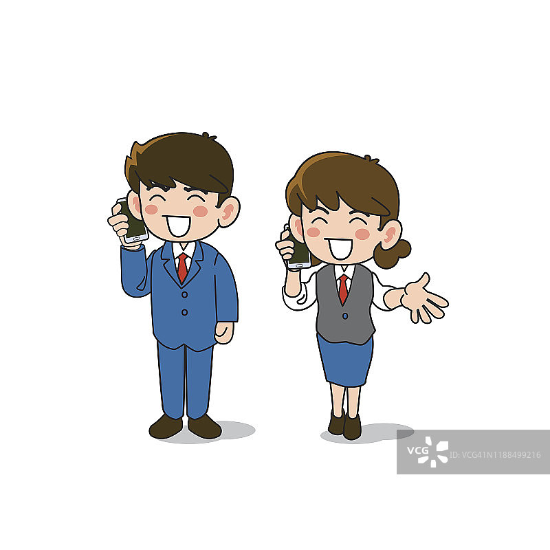 表情符号人物插画图片素材