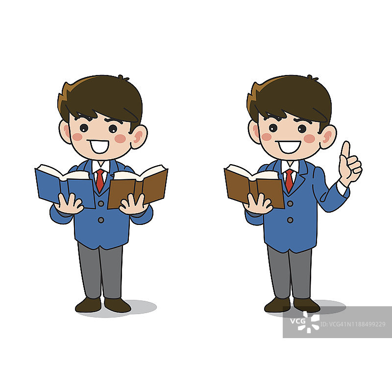 表情符号人物插画图片素材