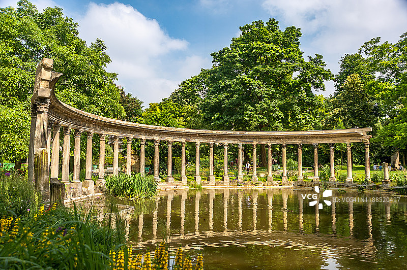 蒙梭公共公园图片素材