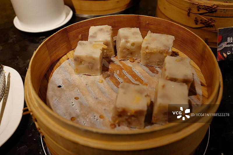 中国台湾美食：萝卜糕图片素材