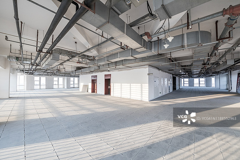 施工中的办公室图片素材