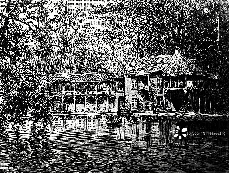 河边房产图片素材