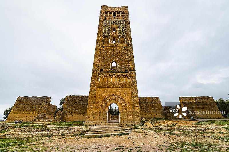 阿尔及利亚特莱姆森的曼苏拉清真寺图片素材