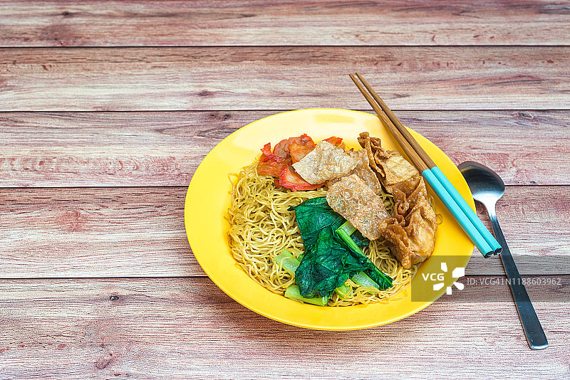 中式云吞面图片素材