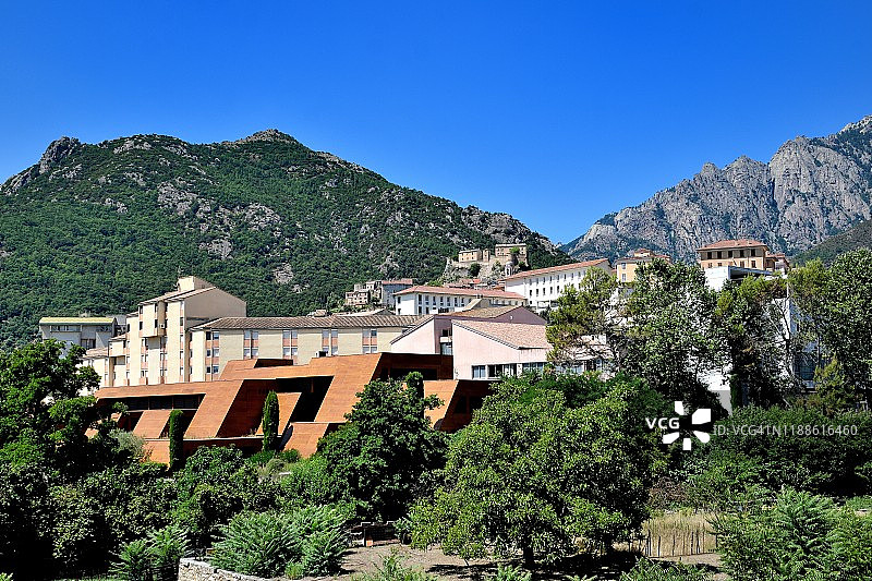 科西嘉岛科尔特科西嘉-帕斯卡-保利大学人文社科系图片素材