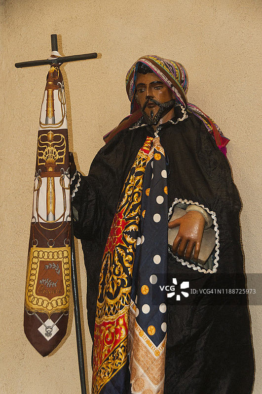 圣地亚哥使徒教区教堂天主教圣徒雕像图片素材