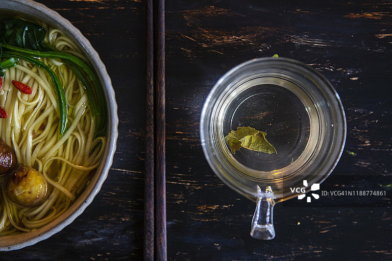 中式家常面条图片素材