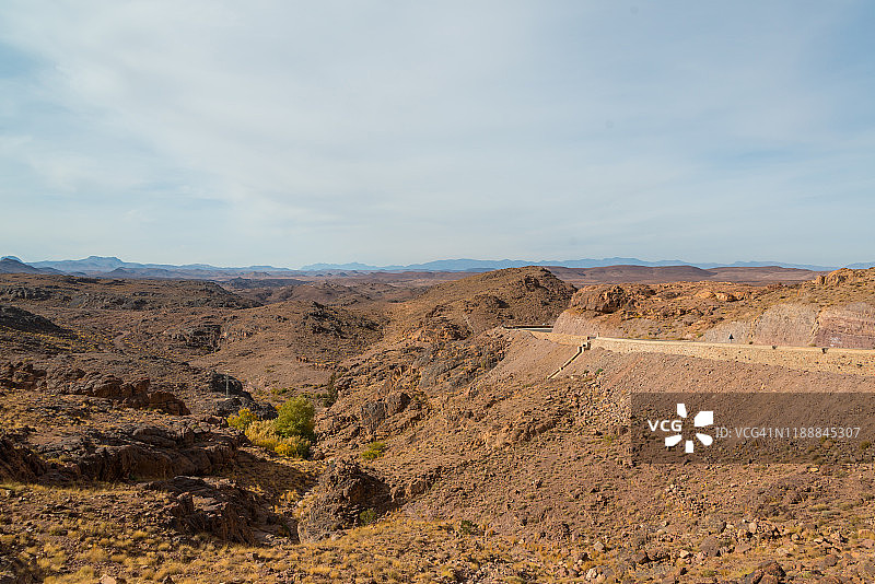 摩洛哥的干燥景观图片素材