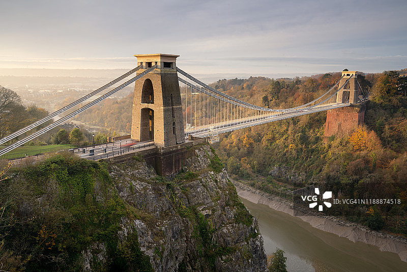 克利夫顿吊桥图片素材