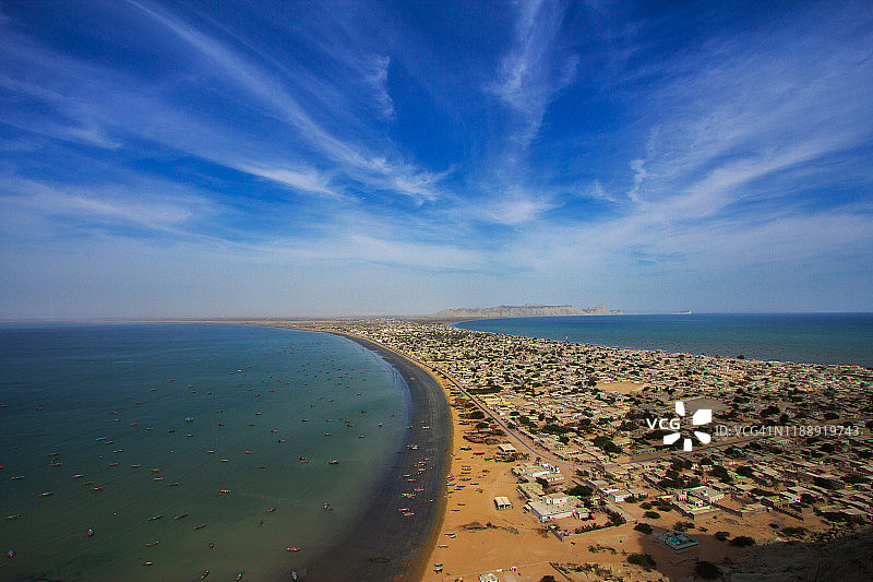 巴基斯坦瓜达尔市风光图片素材