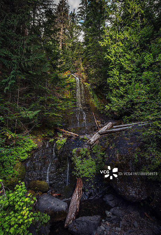 瀑布溪的瀑布图片素材