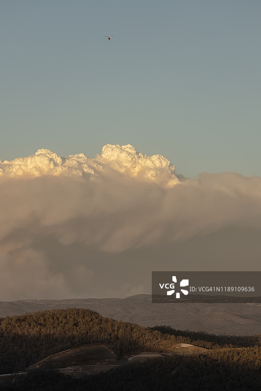 火烧云图片素材
