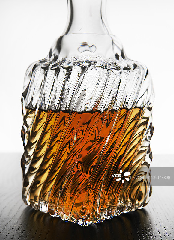 玻璃醒酒器细节图片素材