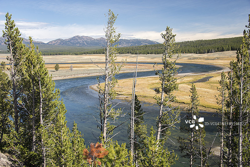 黄石国家公园海顿山谷风光（怀俄明州）图片素材