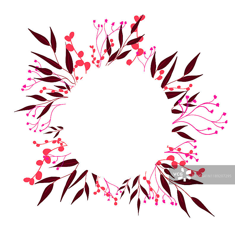 树枝，Logo创意插画图片素材