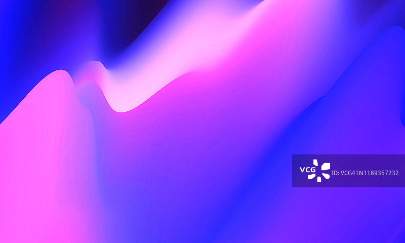 鲜艳的彩色计算机生成山脊背景图片素材