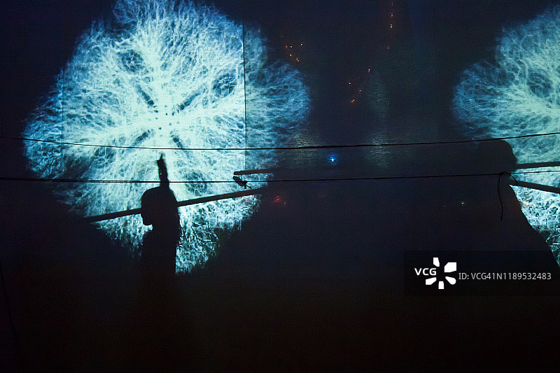 果阿迷幻电子音乐派对图片素材