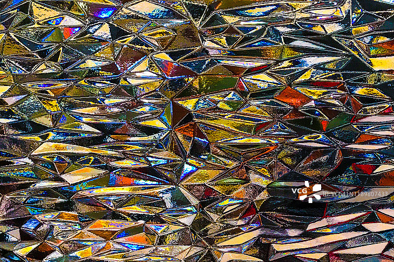 由厚有机玻璃制成的彩色透明仿彩色玻璃图片素材