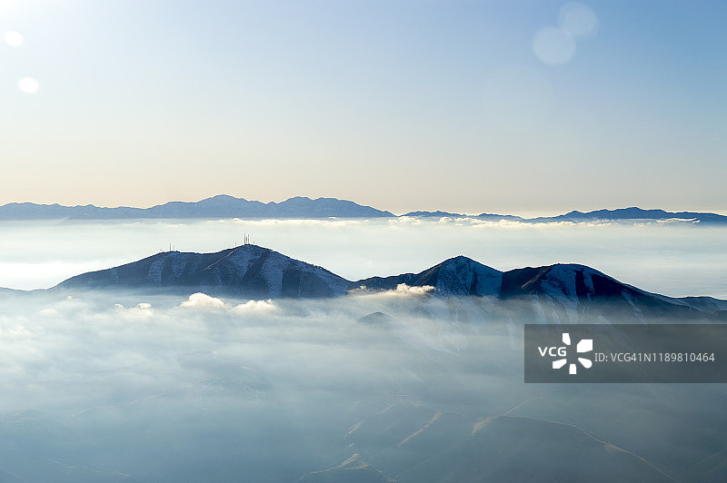 犹他州山谷中的反转事件图片素材