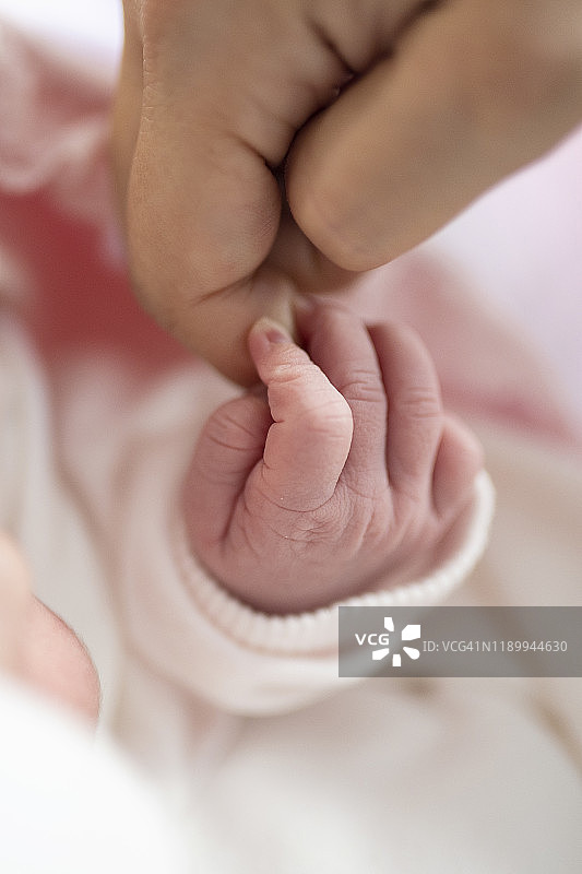 宝宝握着妈妈的手图片素材
