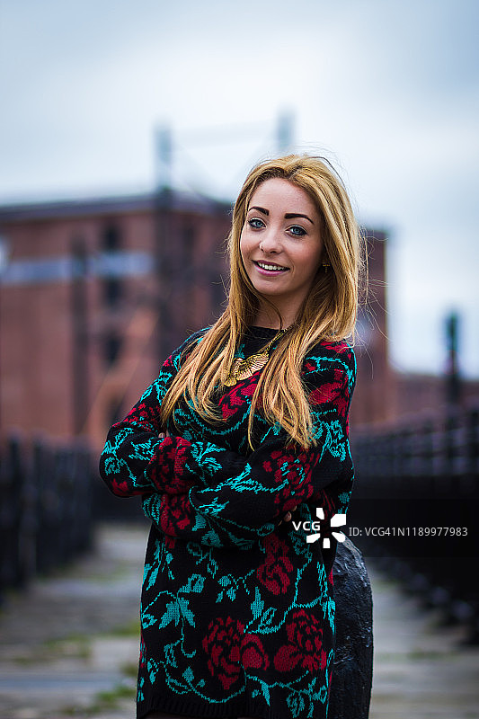 栏杆构成的画框图片素材