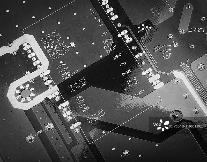 电脑电路板特写图片素材