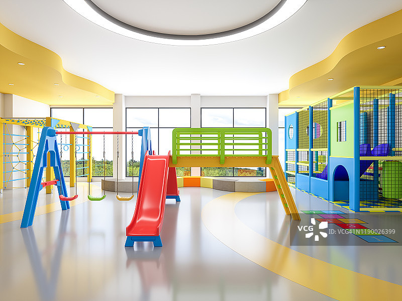 现代儿童游乐场图片素材